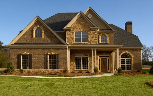 Aspen home exterior from the Castle Homes archive